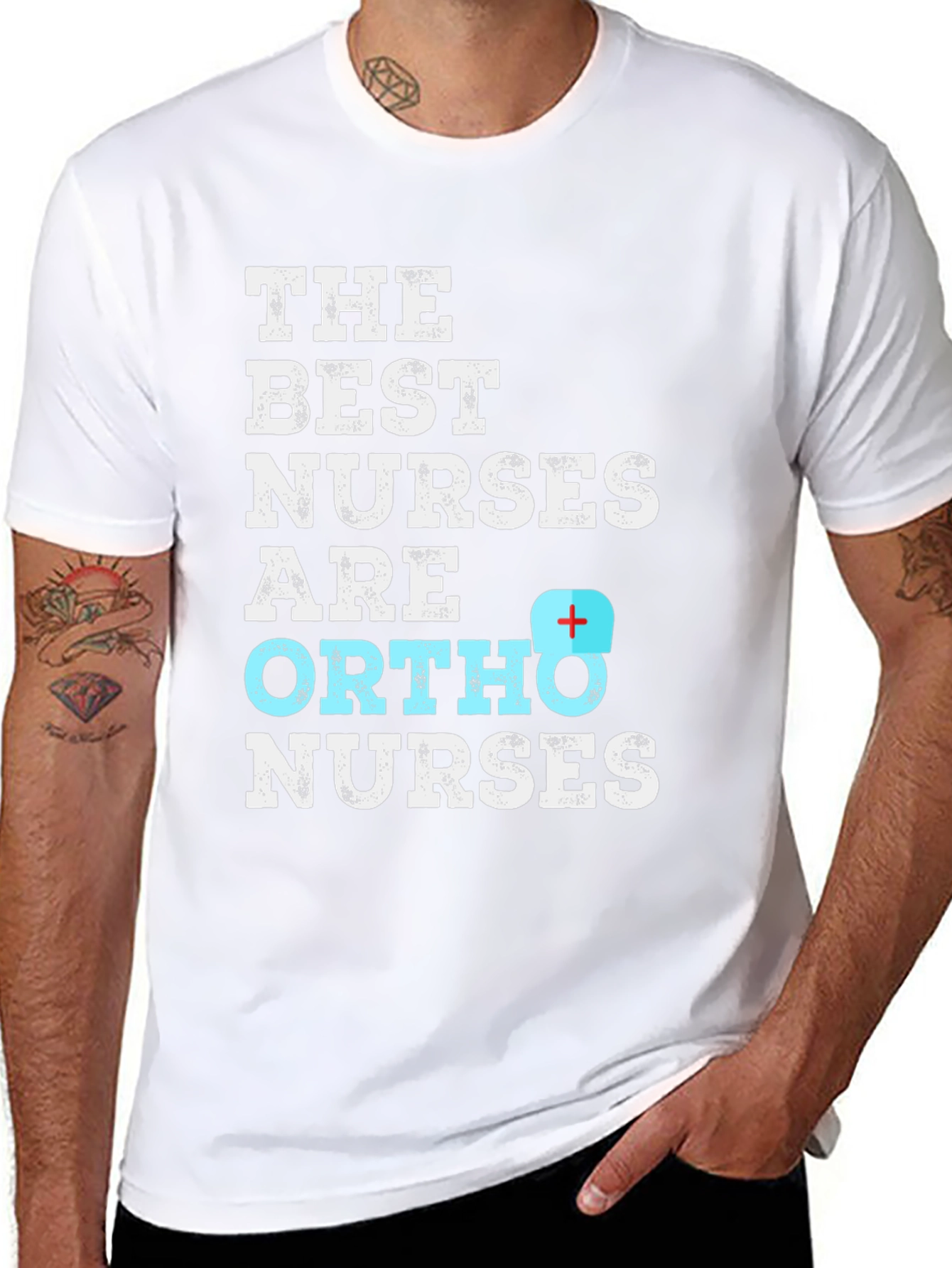 Ortho Nurse T-Shirt - Best Nurses Graphic Tee