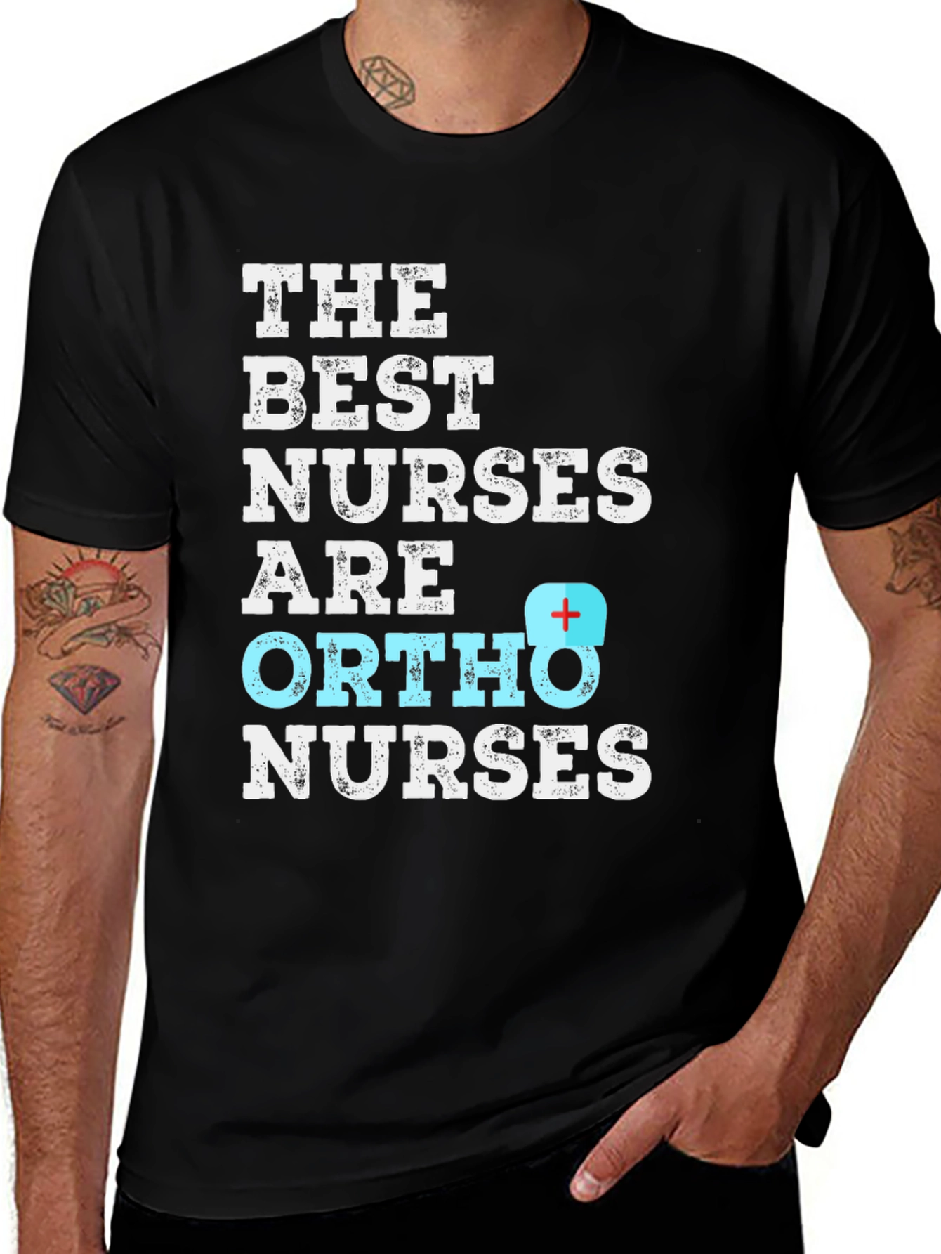 Ortho Nurse T-Shirt - Best Nurses Graphic Tee