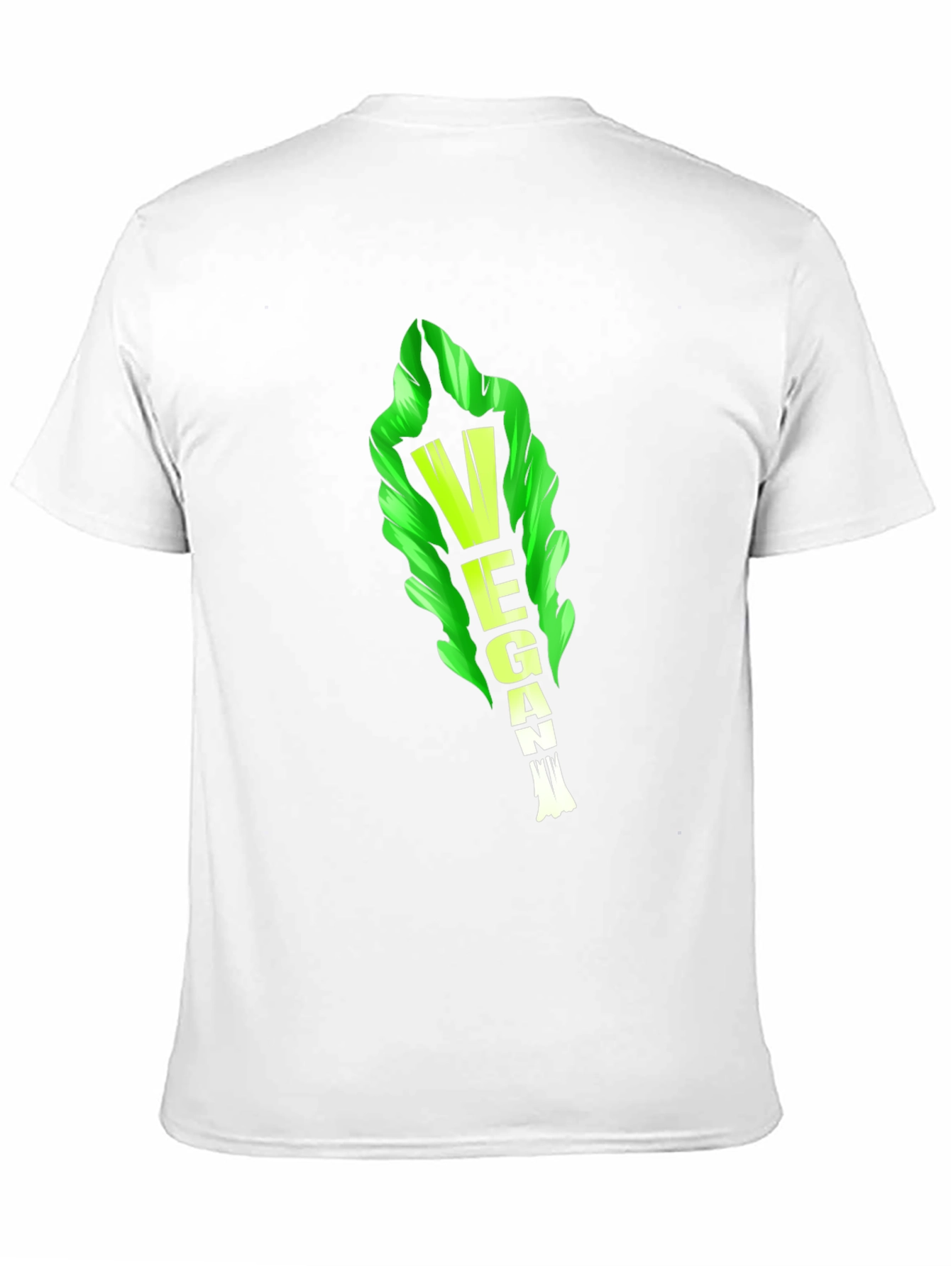 Vegan Lettuce Graphic Tee - Black