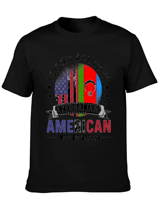 Azerbaijani American Lucky Flag T-Shirt