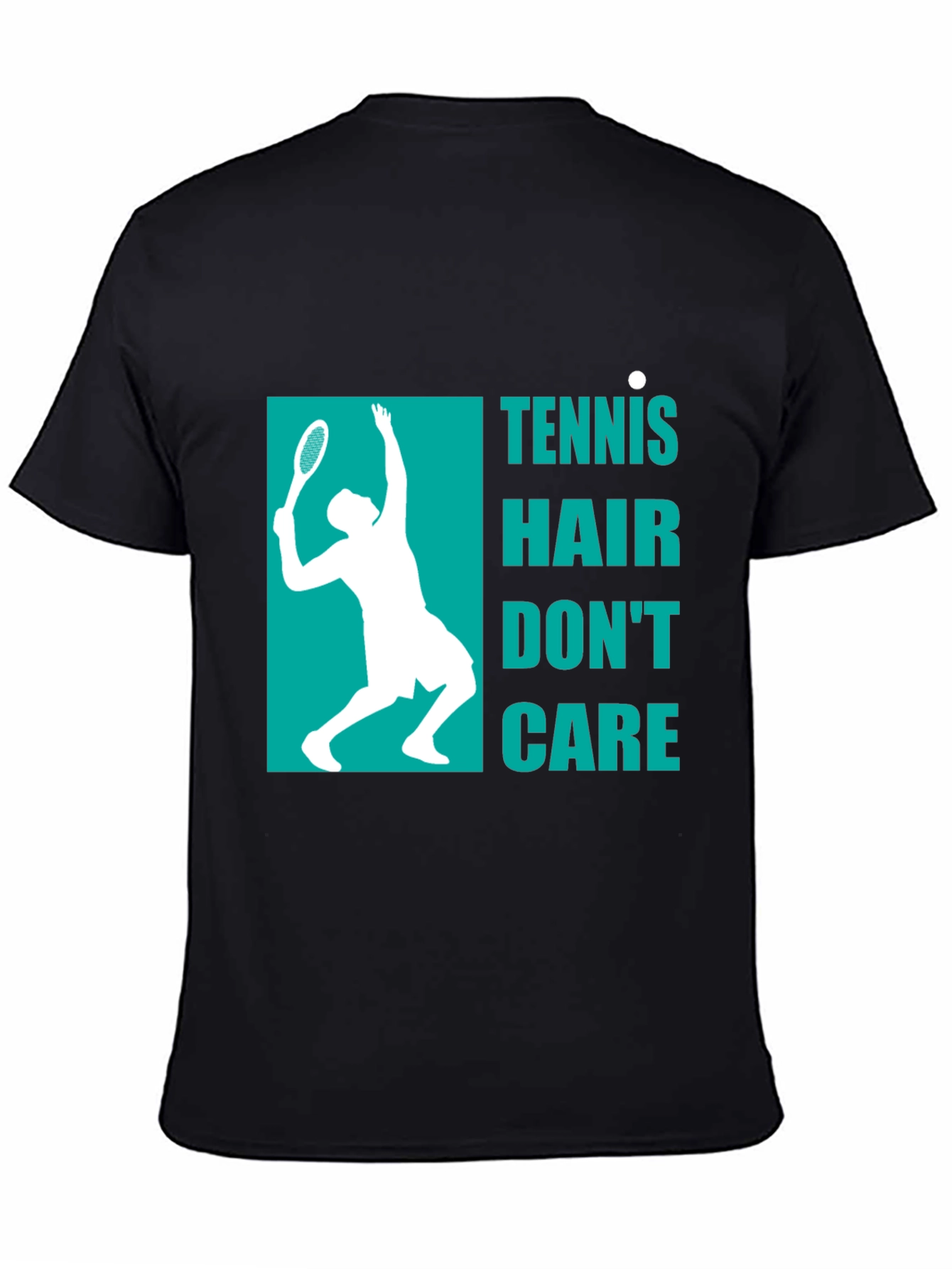 Tennis Hair Dont Care Graphic Tee