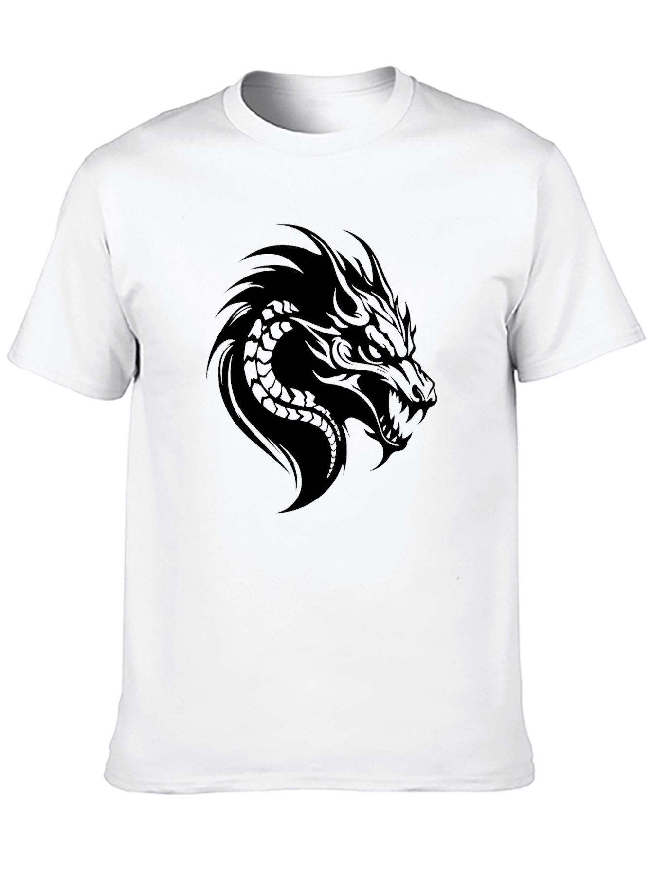Dragon Graphic Black T-Shirt for Men