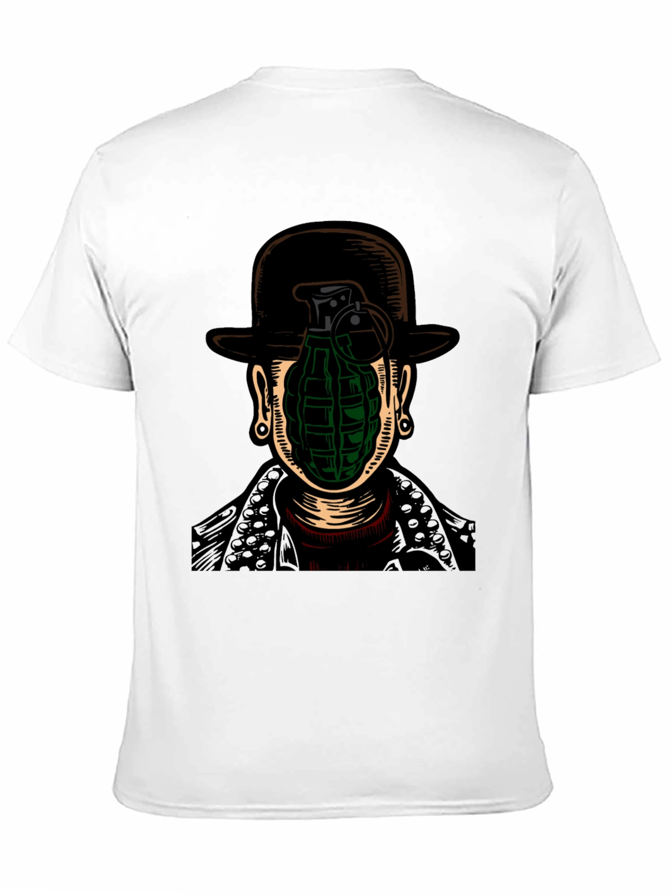 Grenade Head T-Shirt - Graphic Novelty Tee