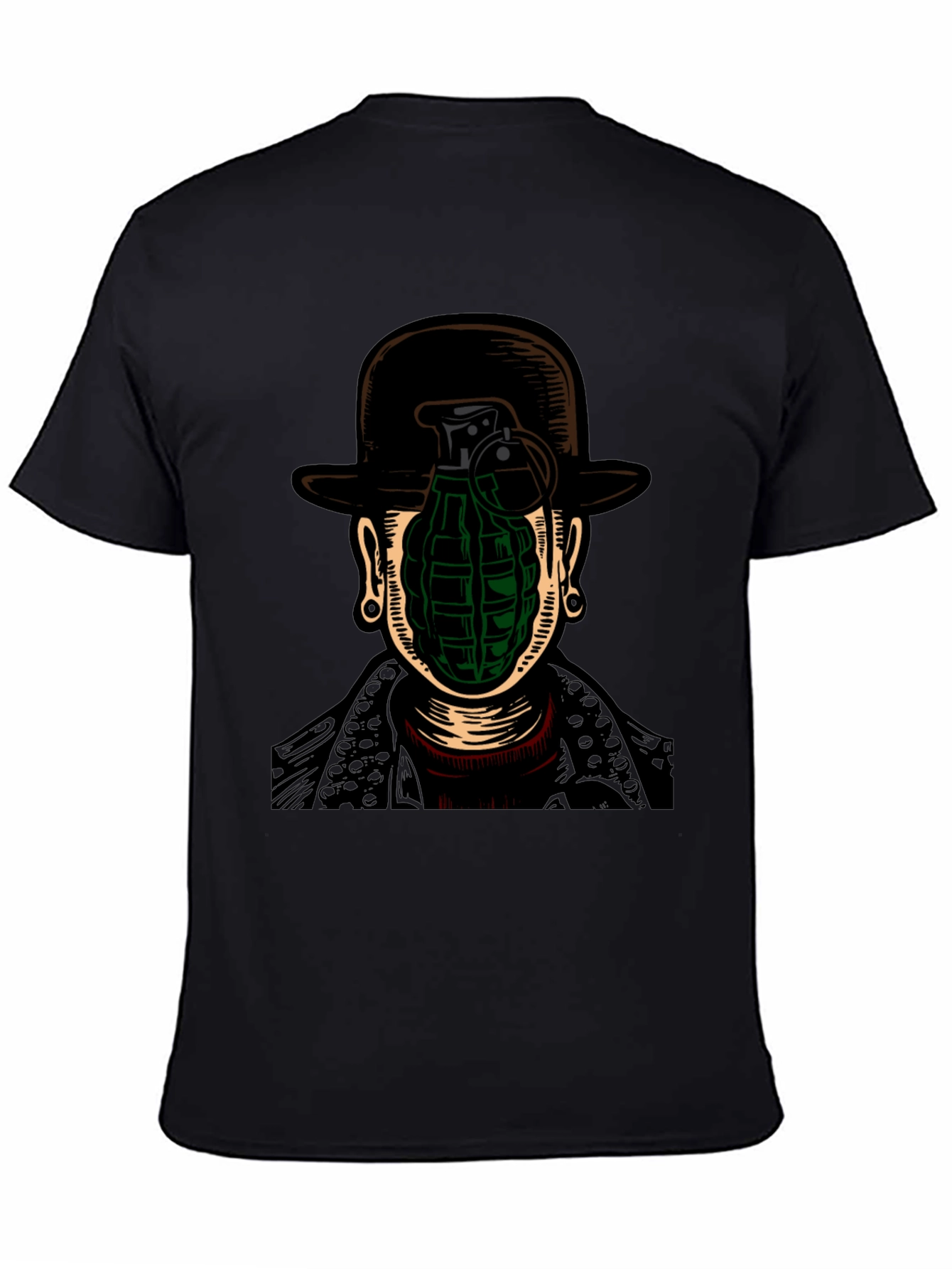 Grenade Head T-Shirt - Graphic Novelty Tee