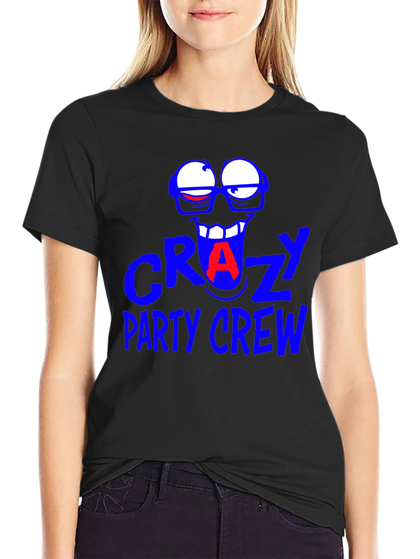 Crazy Party Crew Graphic Tee
