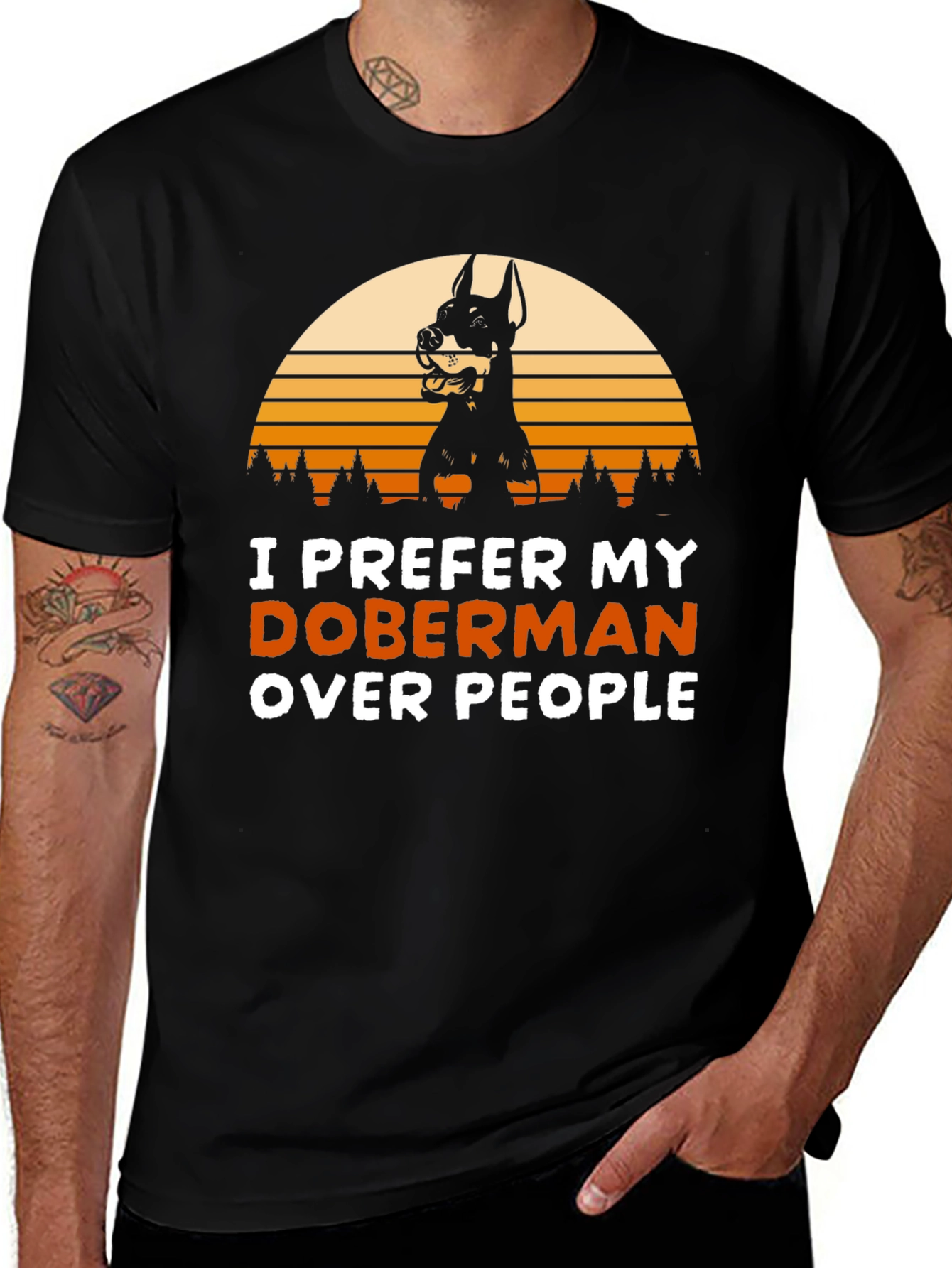 Doberman Lover T-Shirt - Dog Breed Graphic Tee