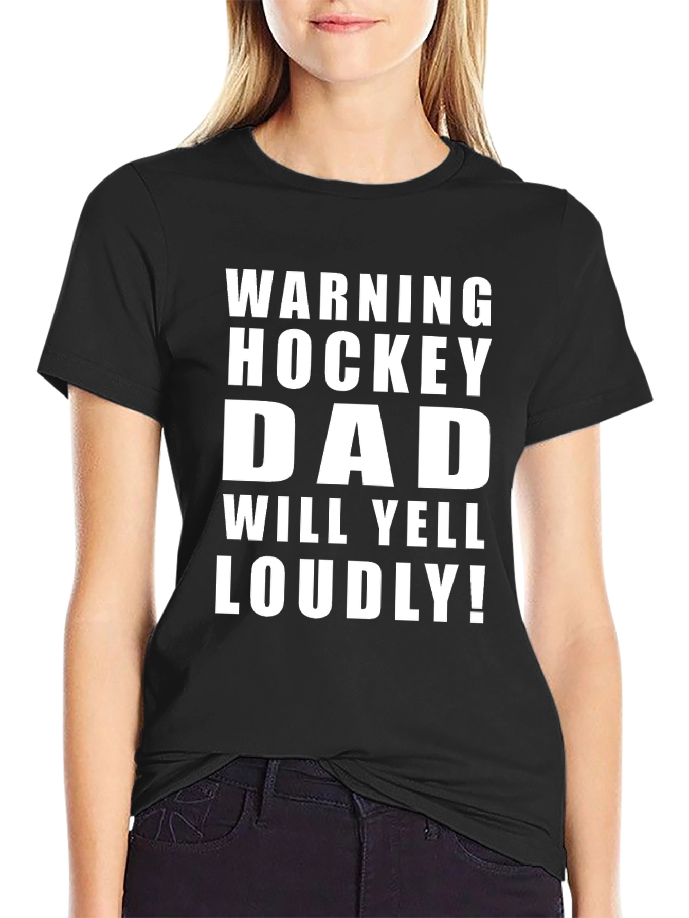 Warning Hockey Dad T-Shirt