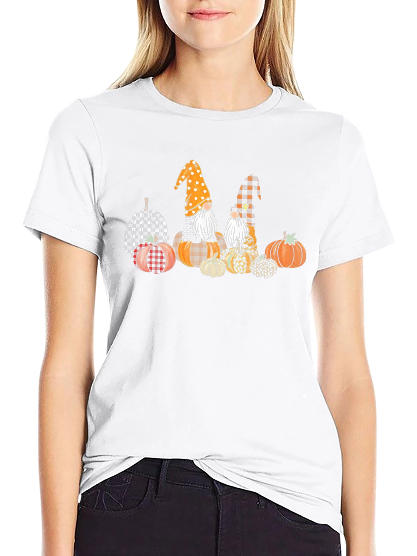 Fall Gnomes & Pumpkins T-Shirt