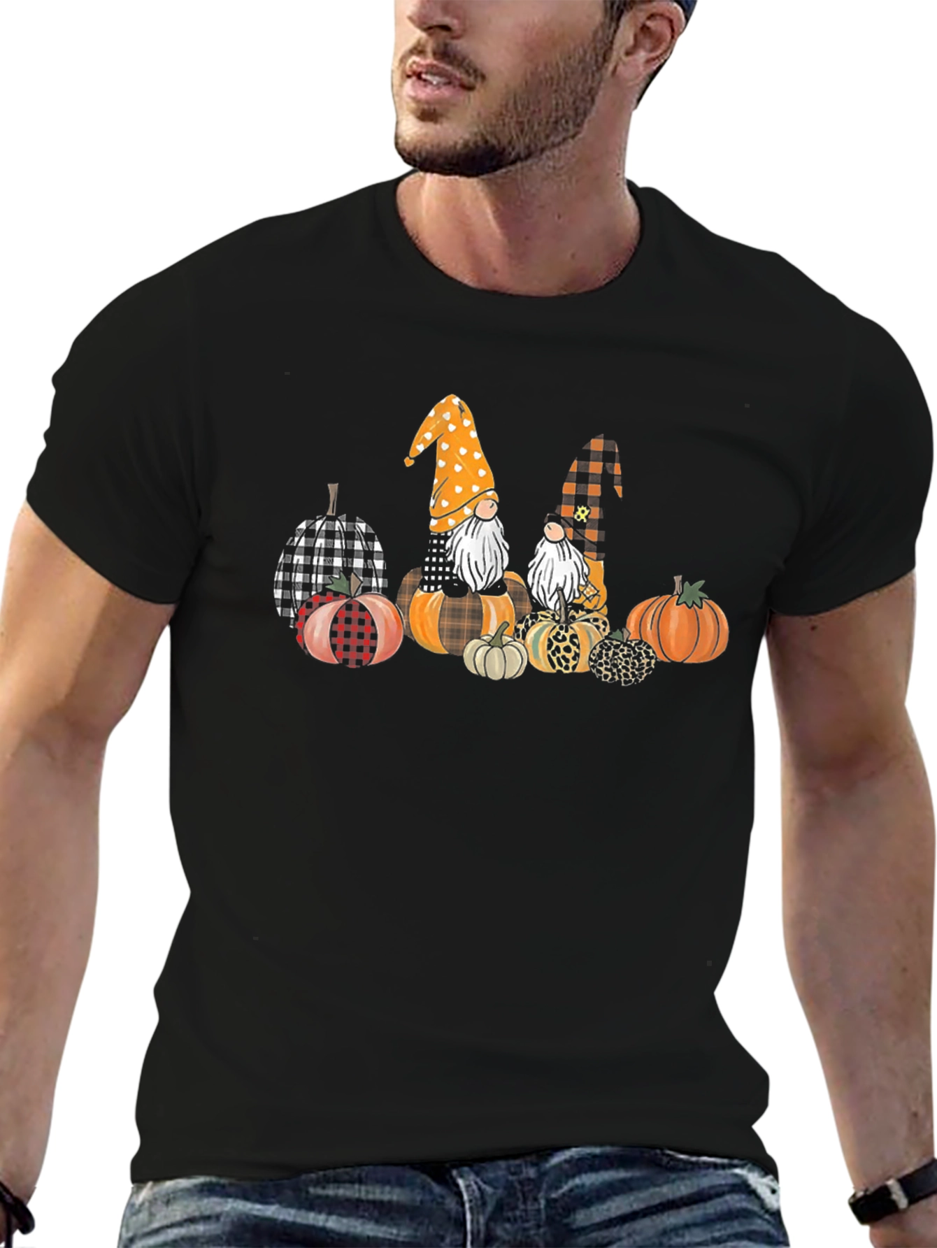 Fall Gnomes & Pumpkins T-Shirt