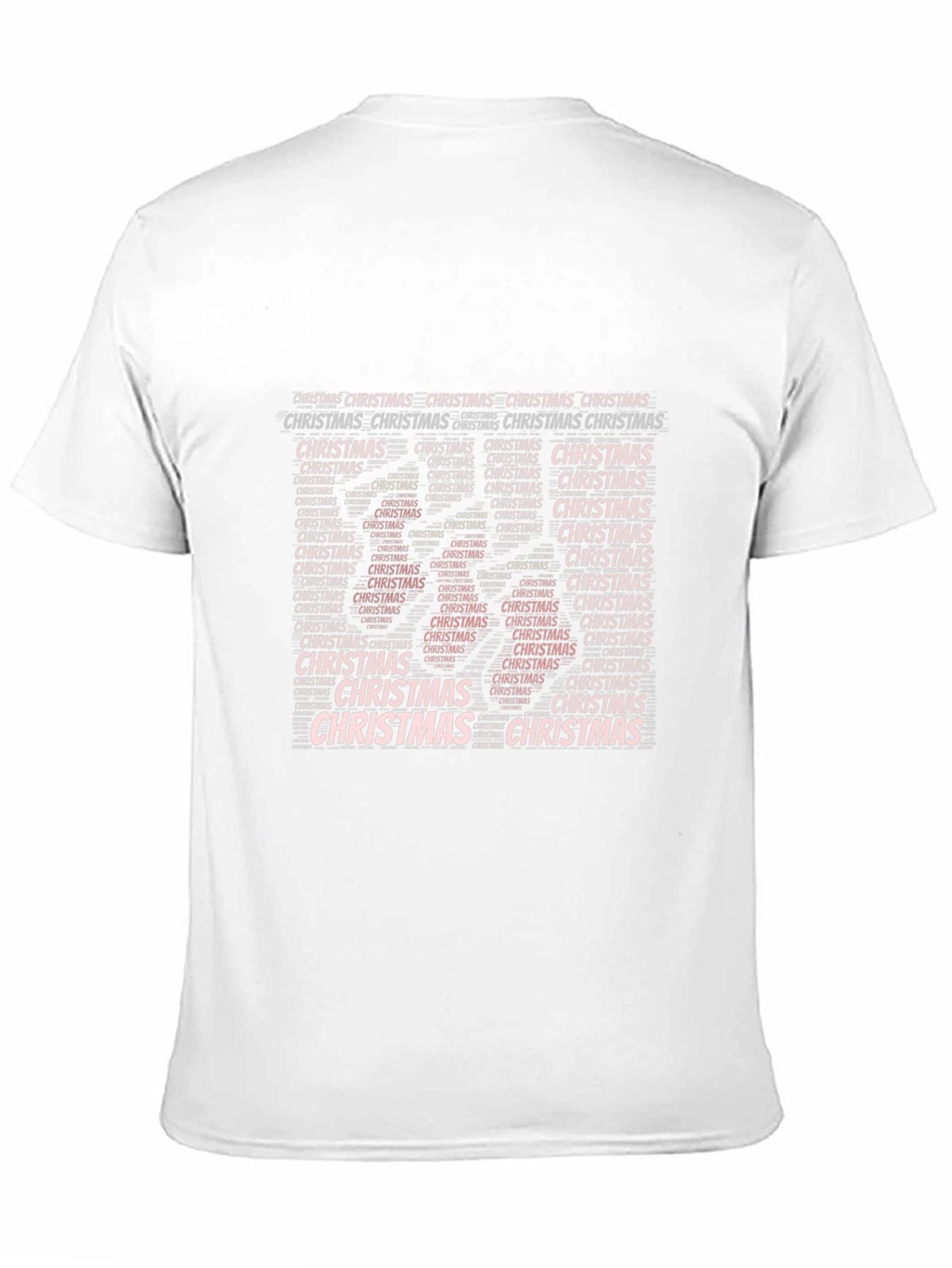 Christmas Tree Word Art T-Shirt