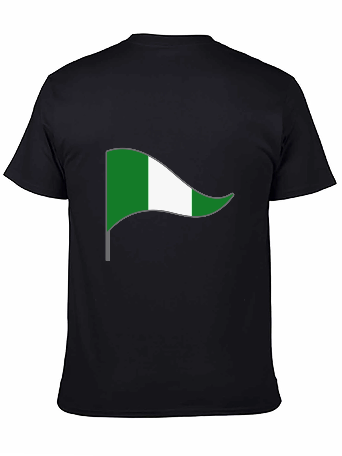 Nigeria Flag T-Shirt - Green and White Pride