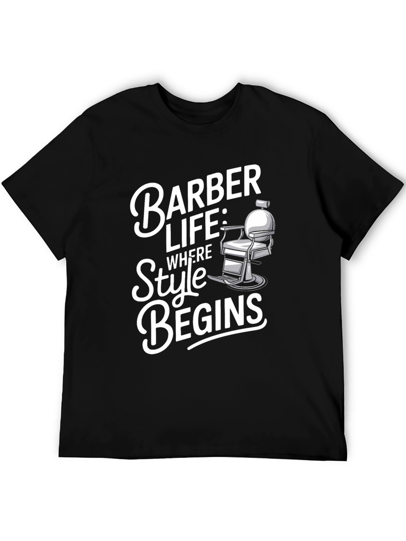 Barber Life T-Shirt - Style Begins