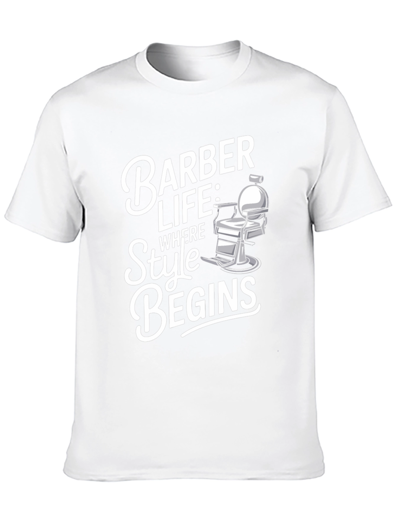 Barber Life T-Shirt - Style Begins
