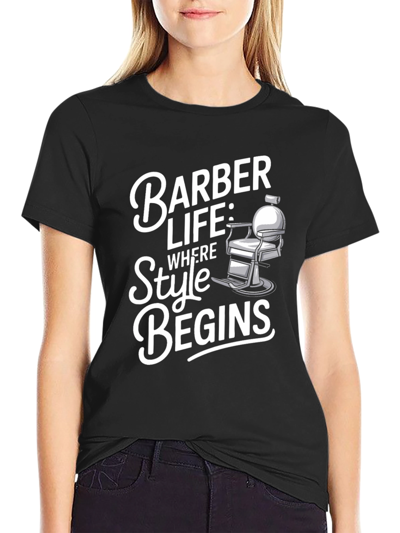 Barber Life T-Shirt - Style Begins