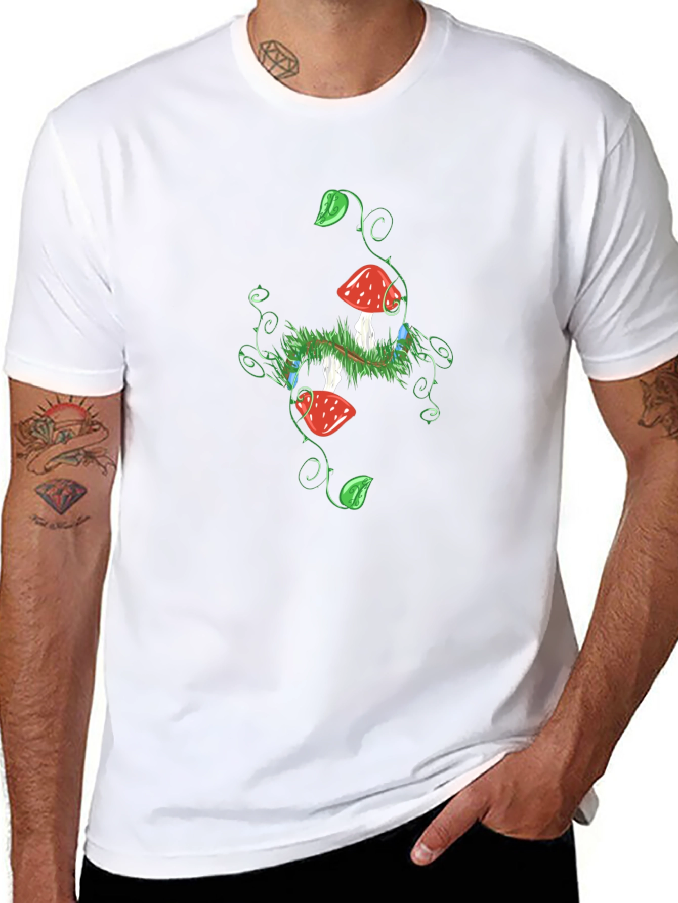 Mushroom T-Shirt - Nature Inspired Graphic Tee