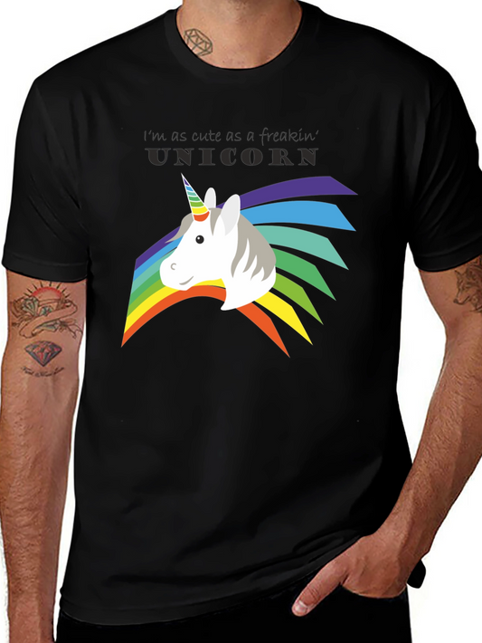 Cute Unicorn Freakin Unicorn Rainbow T-Shirt