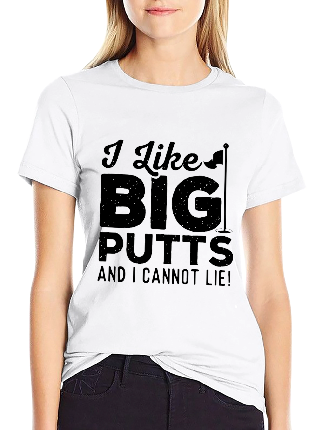I Like Big Putts Funny Golf T-Shirt