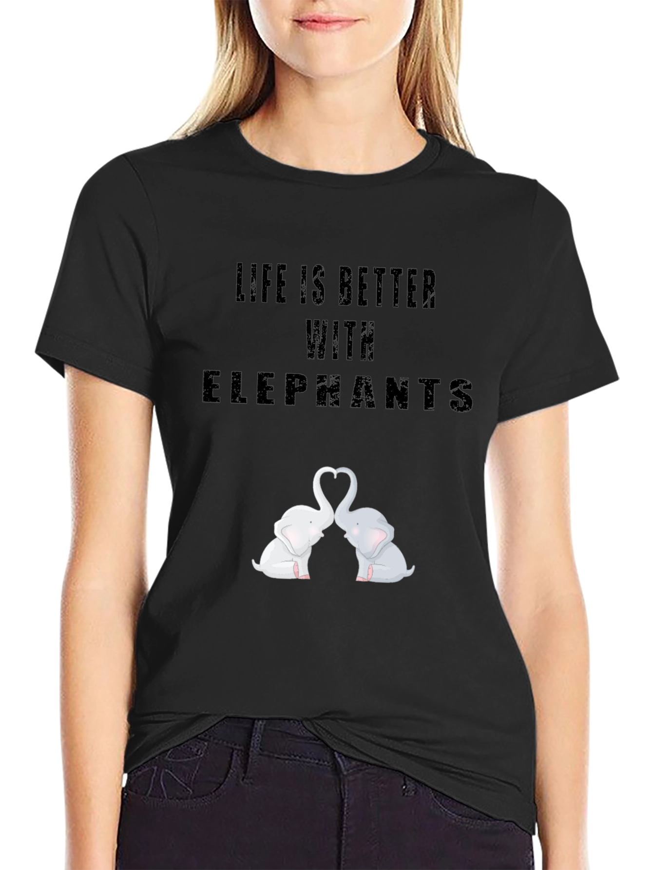 Elephant Love Graphic Tee