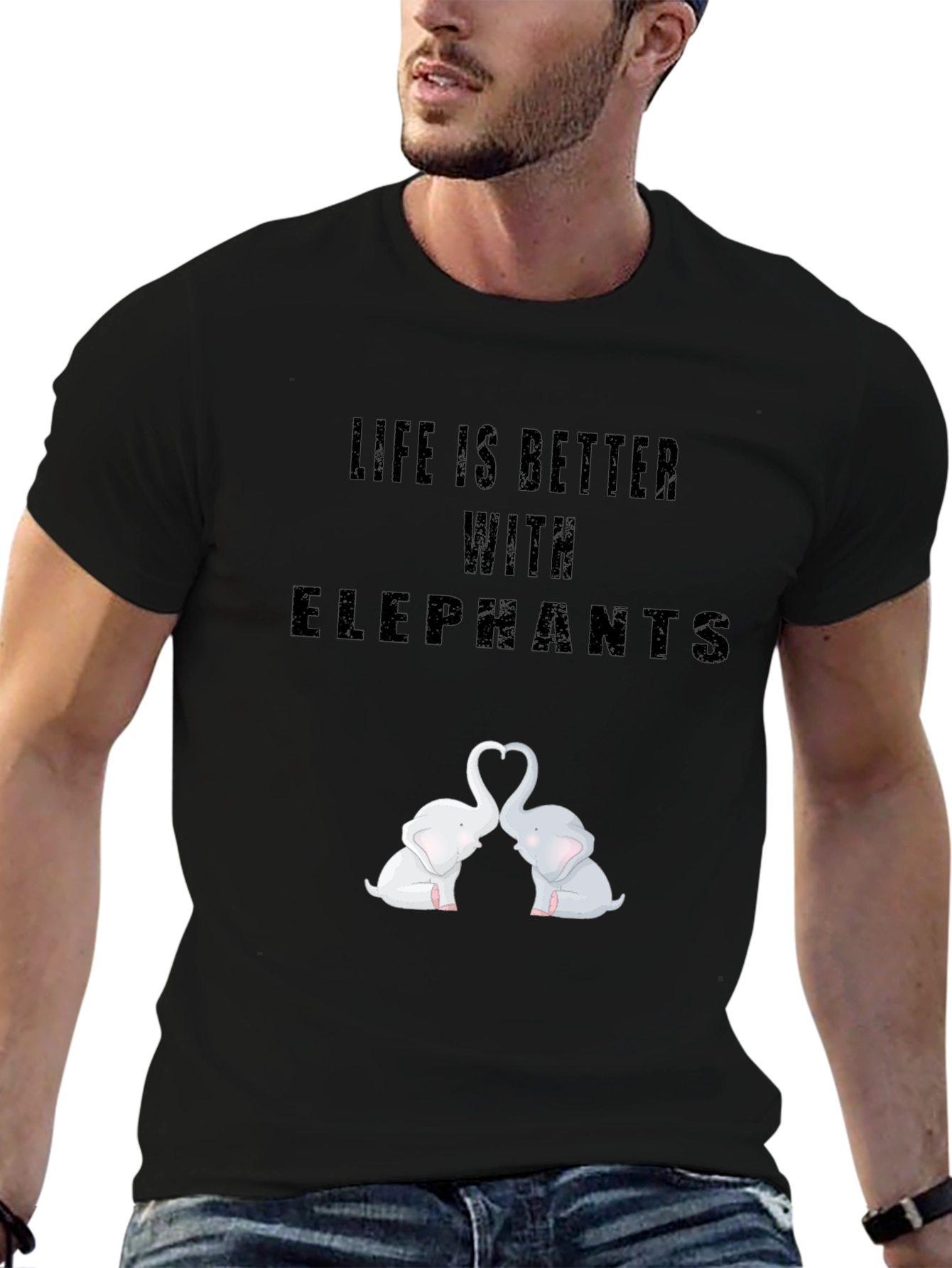 Elephant Love Graphic Tee