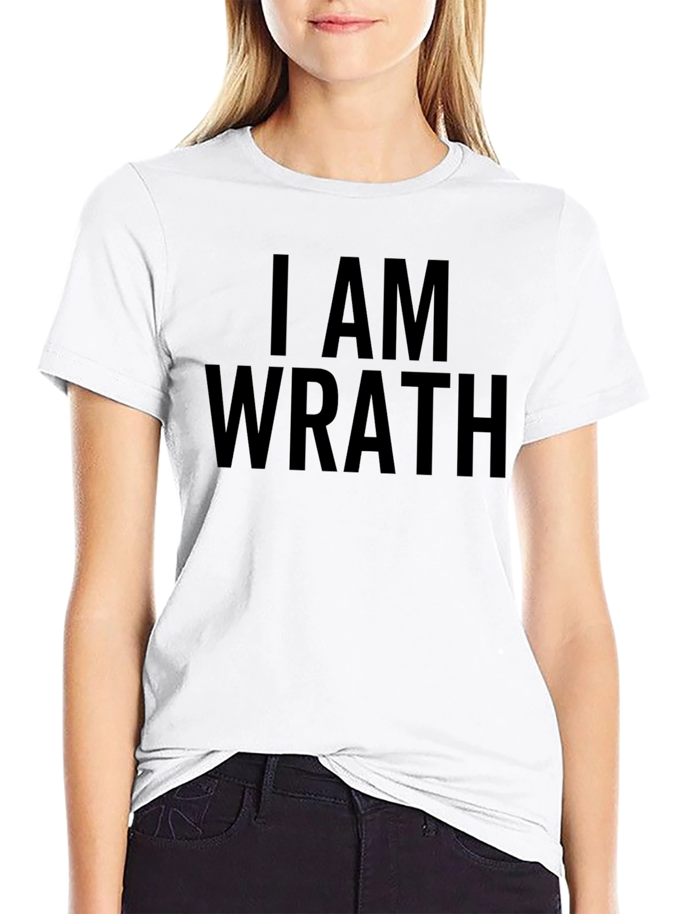 I AM WRATH Graphic Tee - Bold Statement Shirt