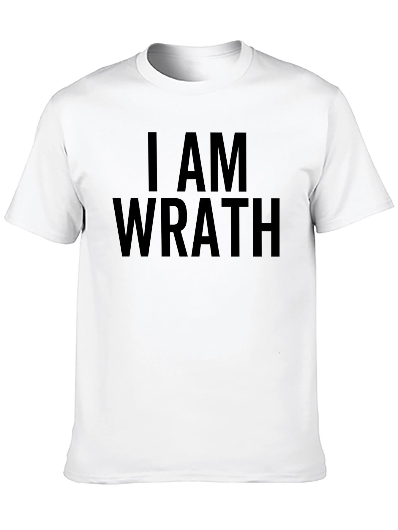 I AM WRATH Graphic Tee - Bold Statement Shirt