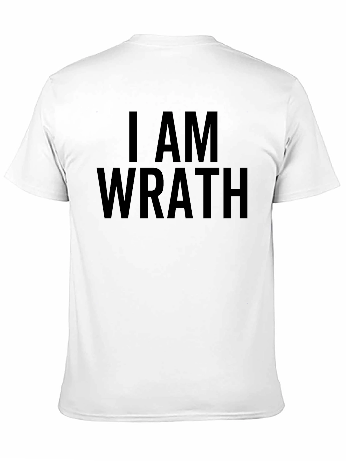 I AM WRATH Graphic Tee - Bold Statement Shirt