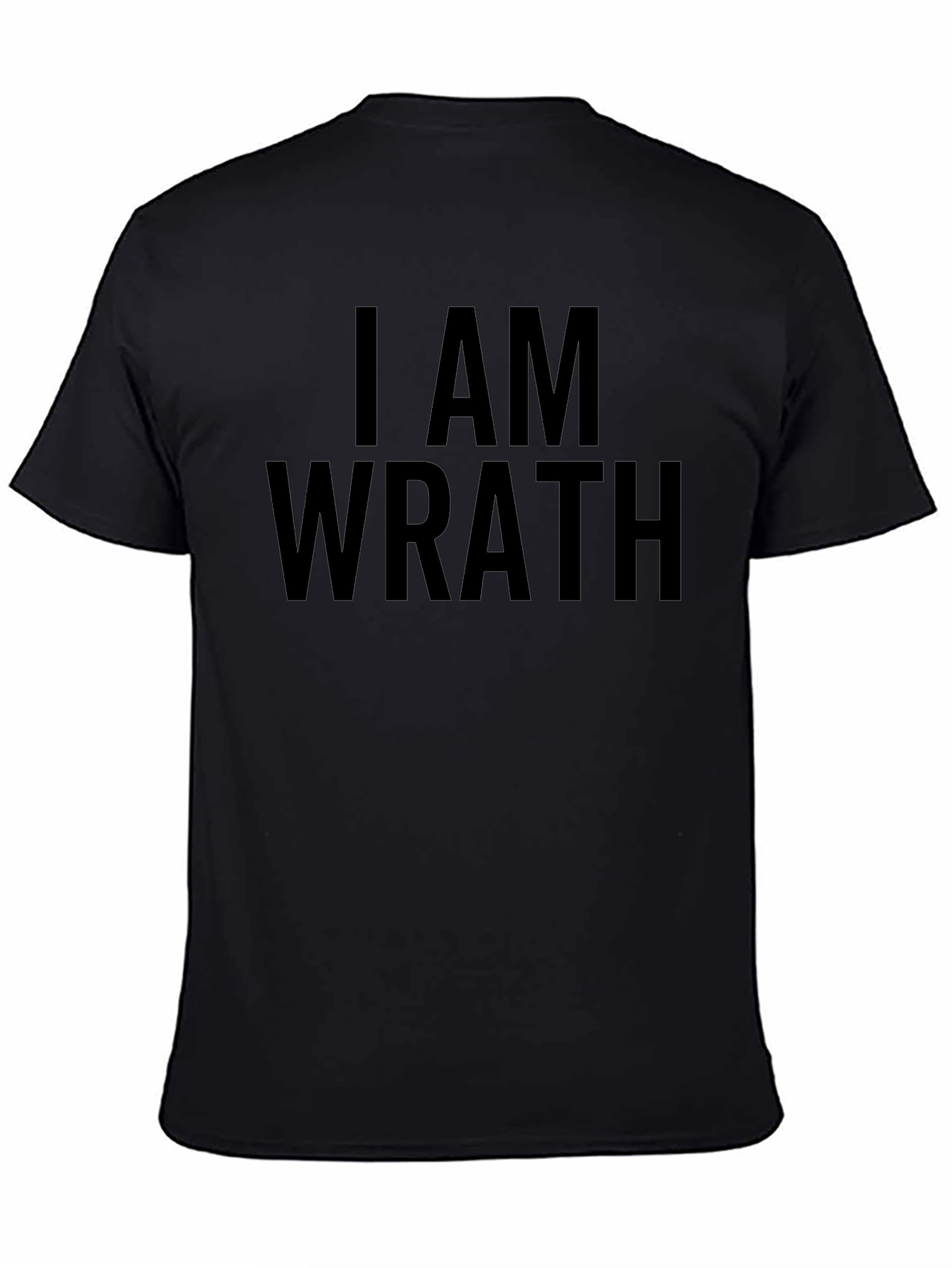 I AM WRATH Graphic Tee - Bold Statement Shirt