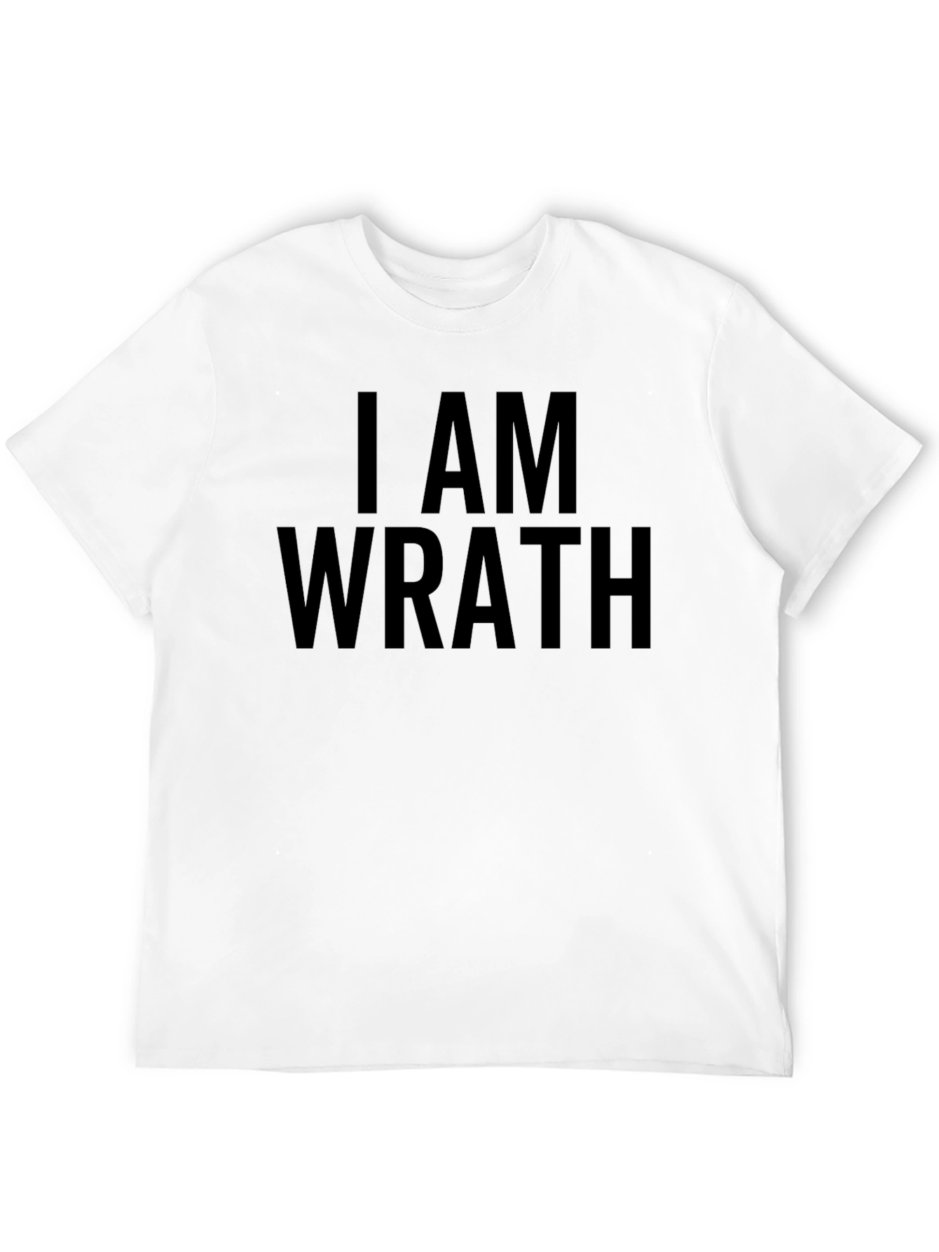 I AM WRATH Graphic Tee - Bold Statement Shirt
