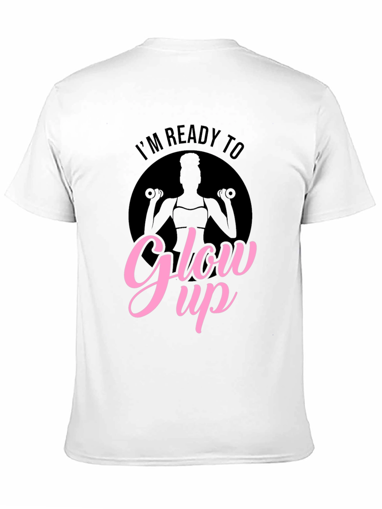 Im Ready To Glow Up Black T-Shirt