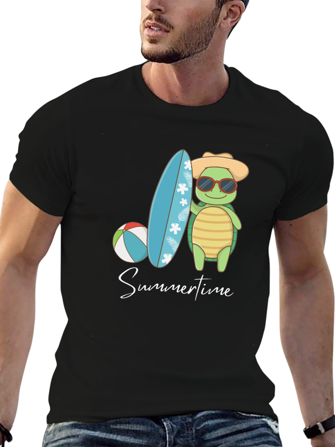Summer Turtle Graphic Tee