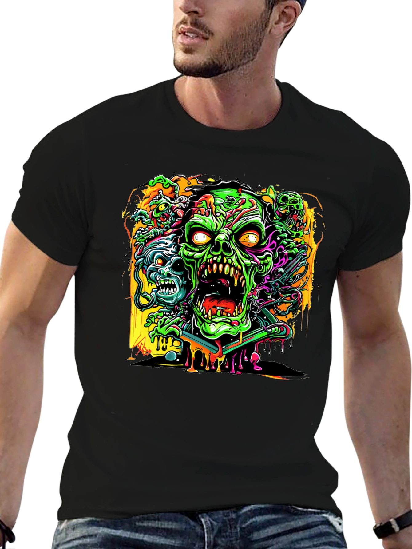 Zombie Outbreak Graphic T-Shirt
