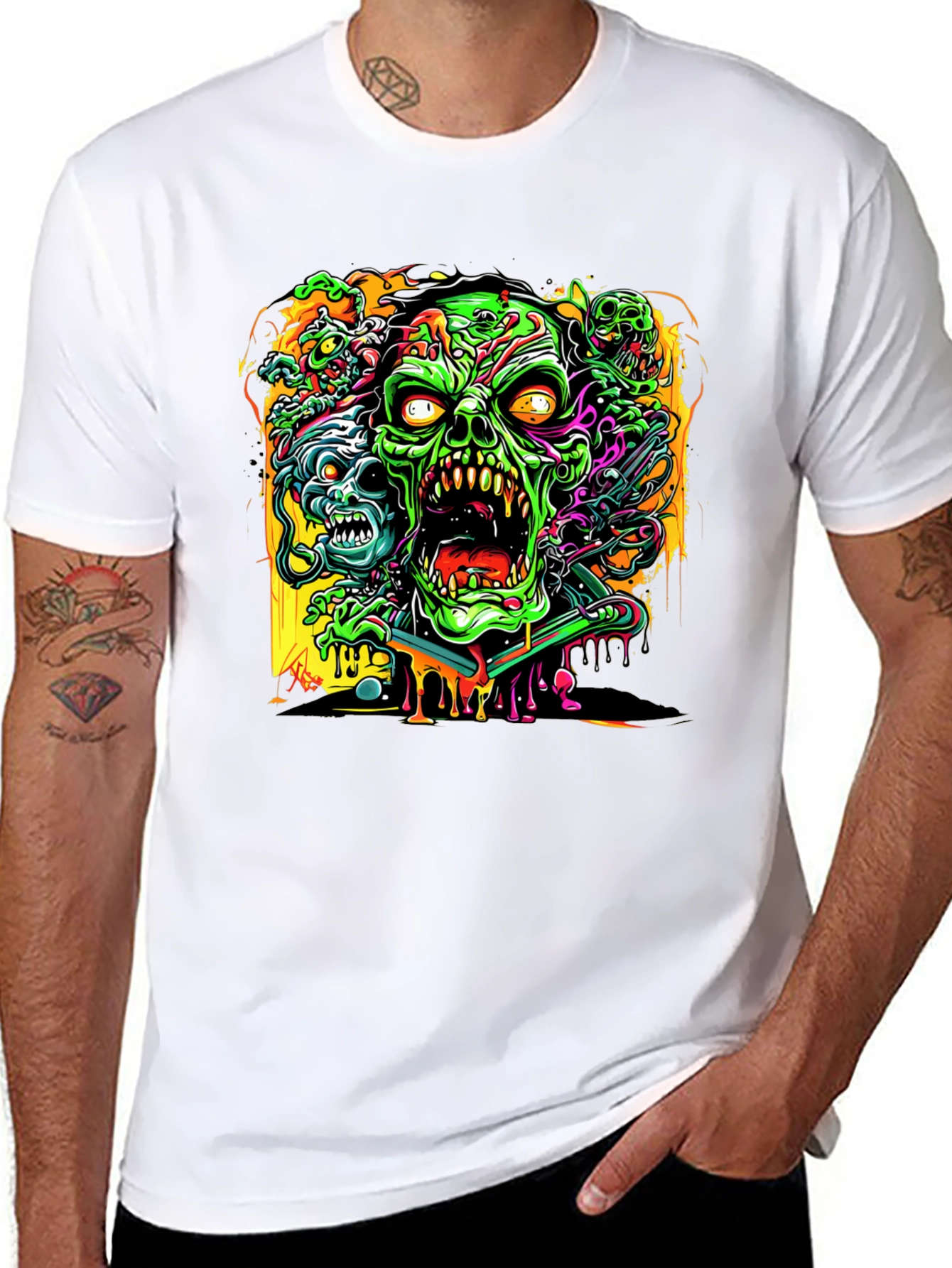 Zombie Outbreak Graphic T-Shirt