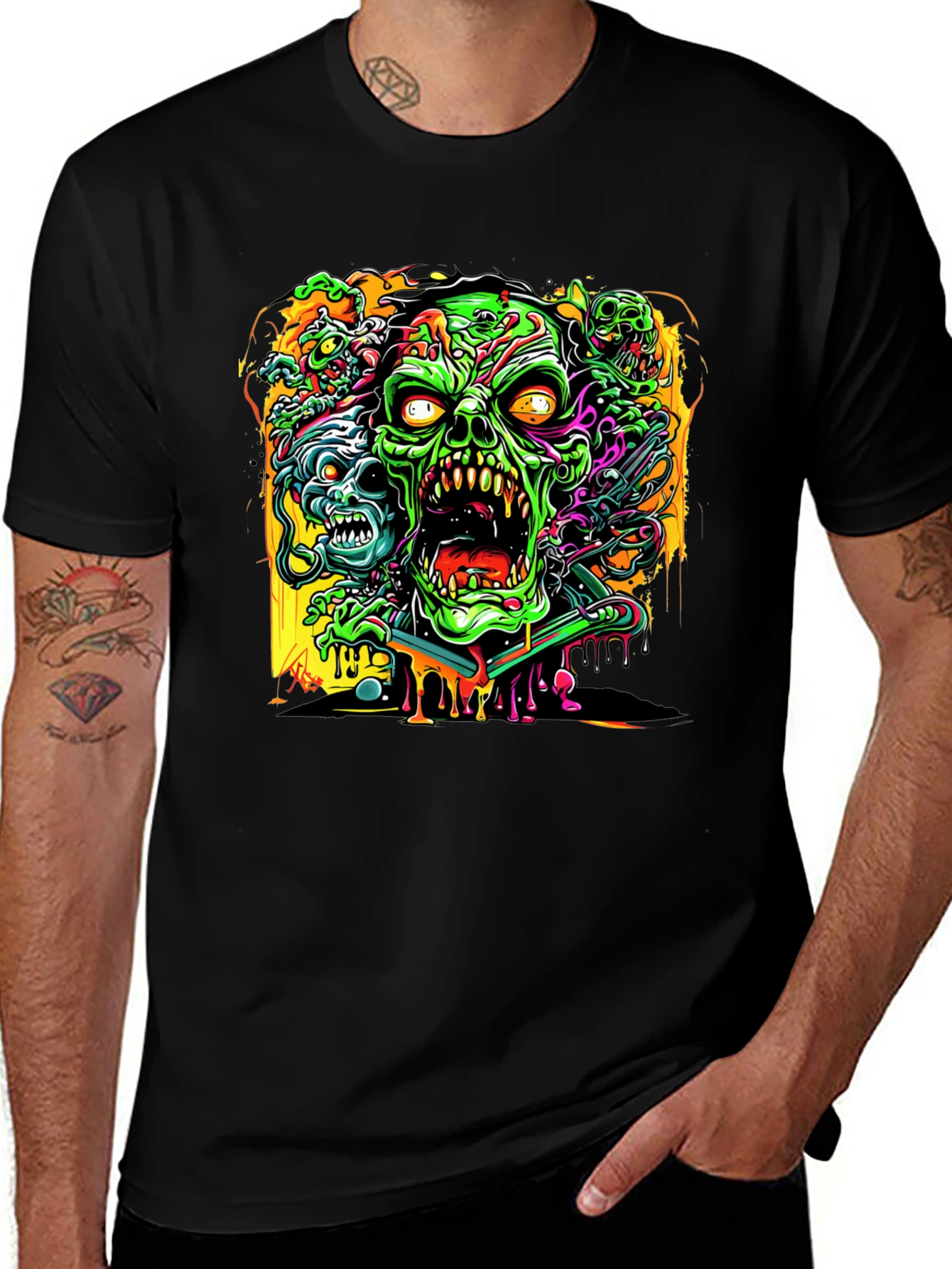 Zombie Outbreak Graphic T-Shirt