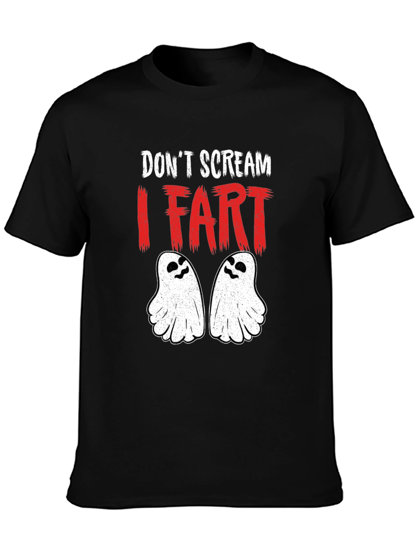 Dont Scream I Fart Halloween Graphic Tee