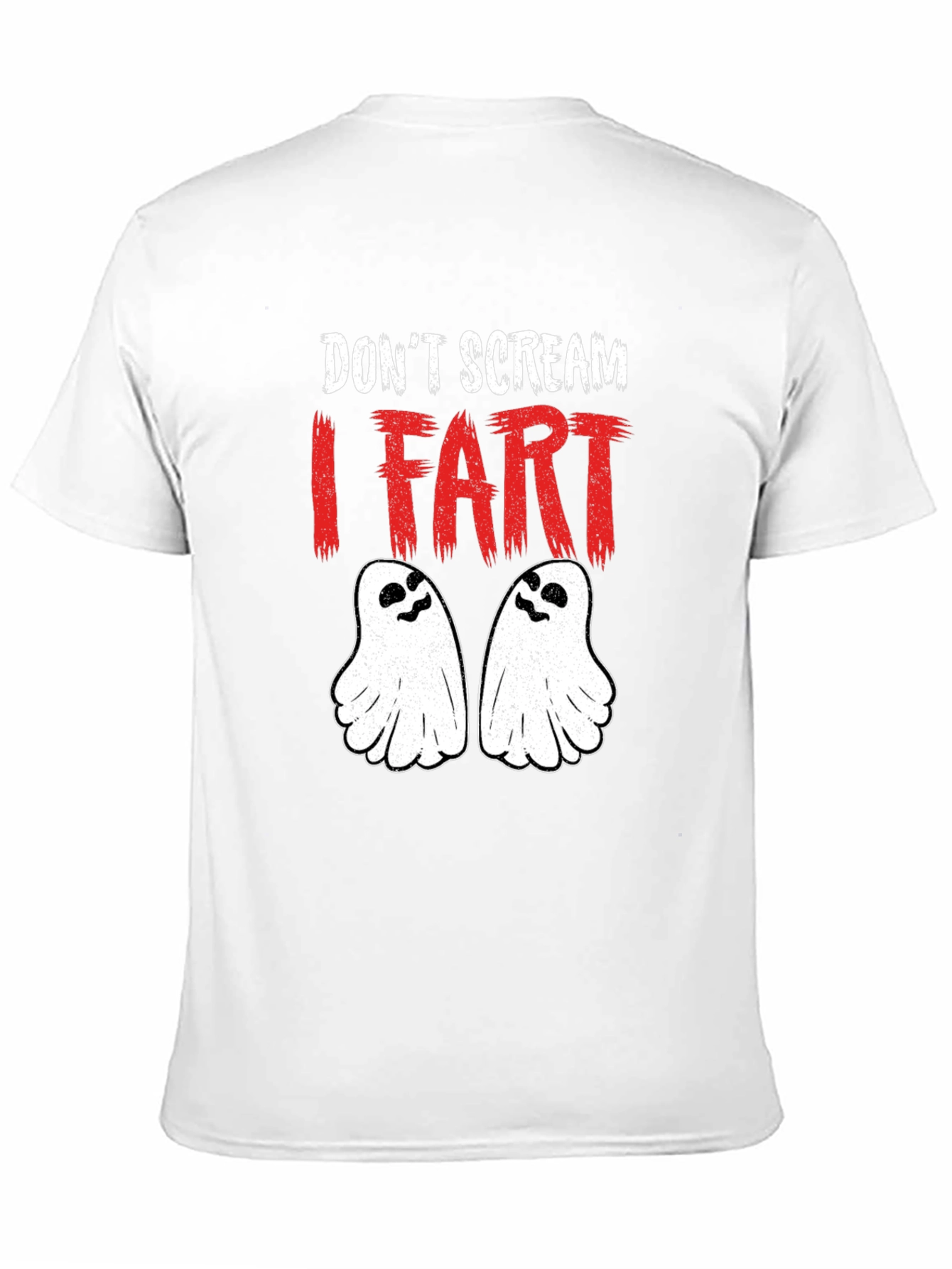 Dont Scream I Fart Halloween Graphic Tee