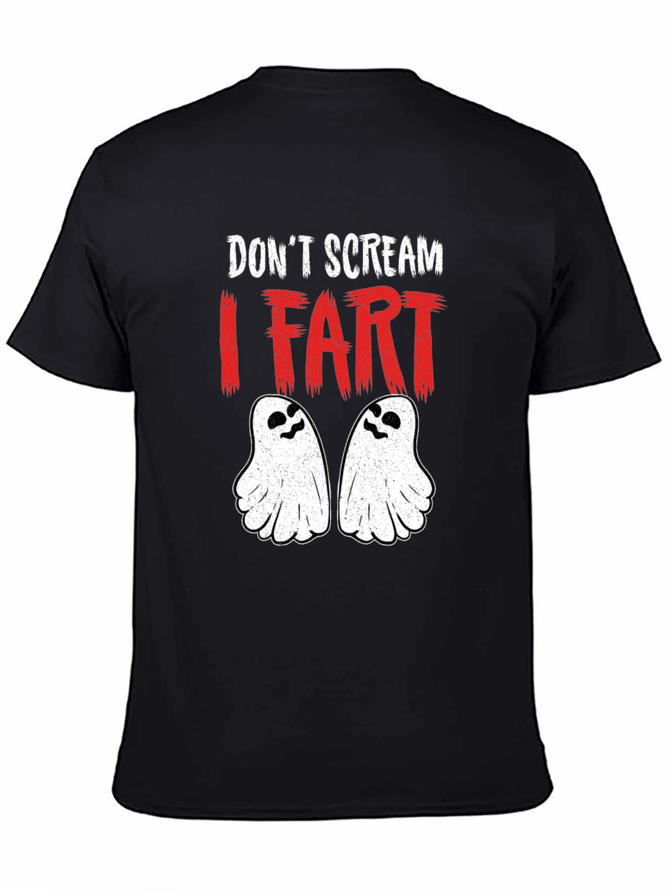 Dont Scream I Fart Halloween Graphic Tee