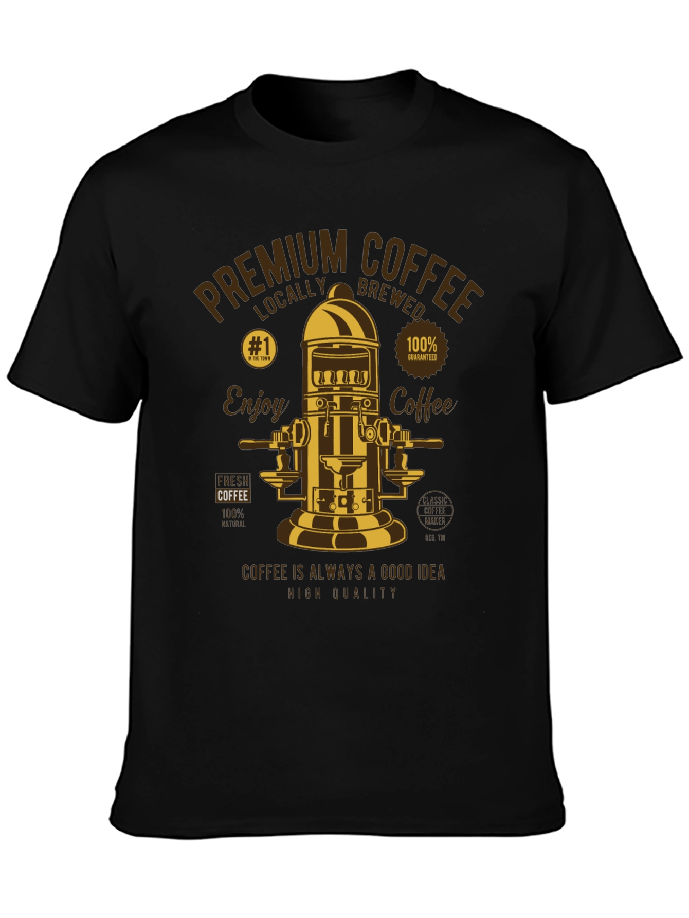 Premium Coffee T-Shirt - Enjoy Coffee High Quality