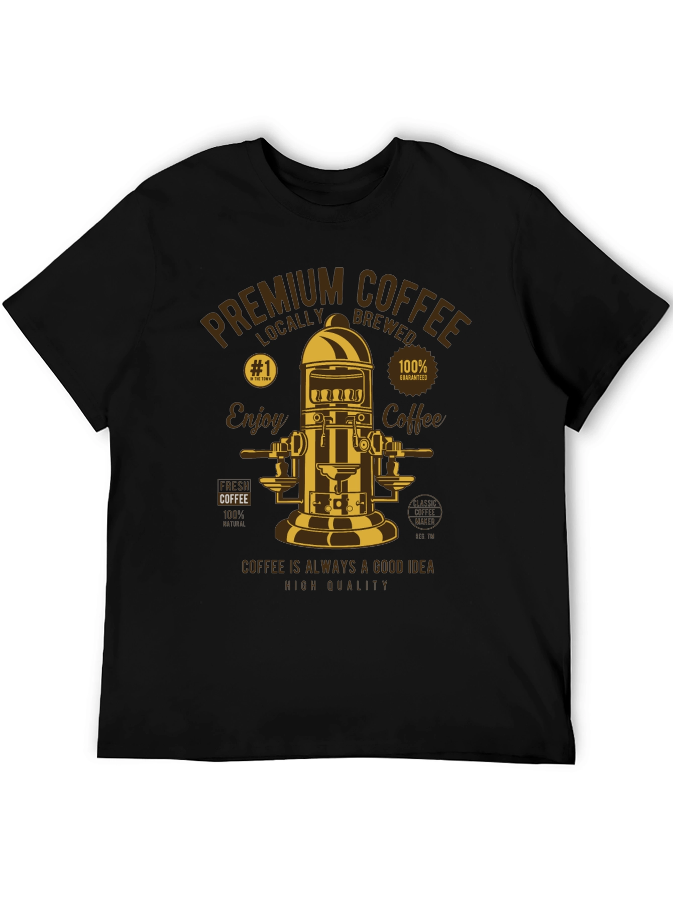 Premium Coffee T-Shirt - Enjoy Coffee High Quality