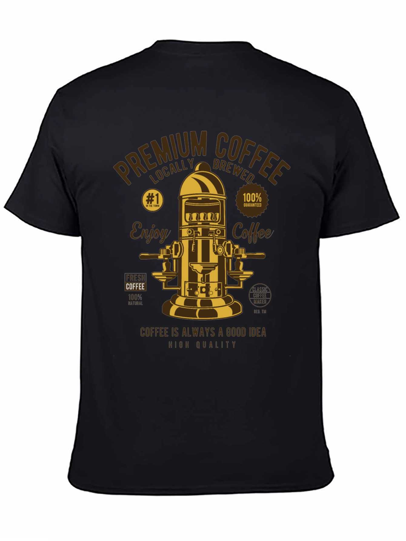Premium Coffee T-Shirt - Enjoy Coffee High Quality