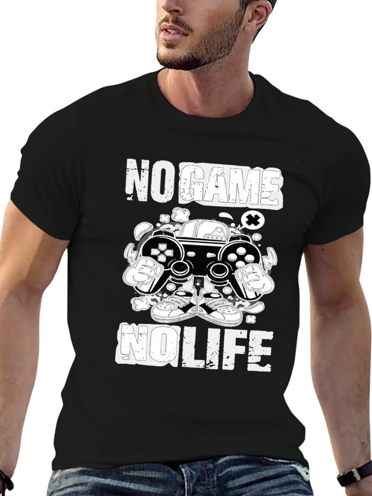 No Game No Life Graphic Tee - Black