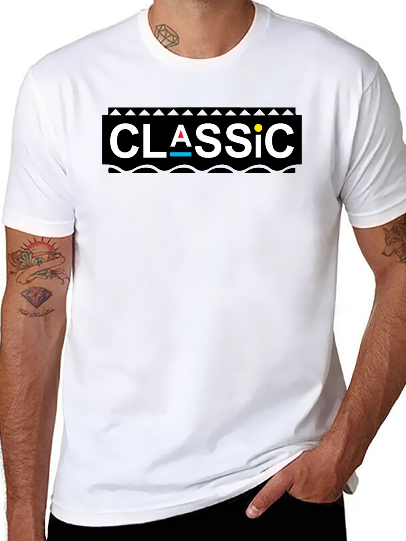 Classic Black Graphic Tee - Modern Style