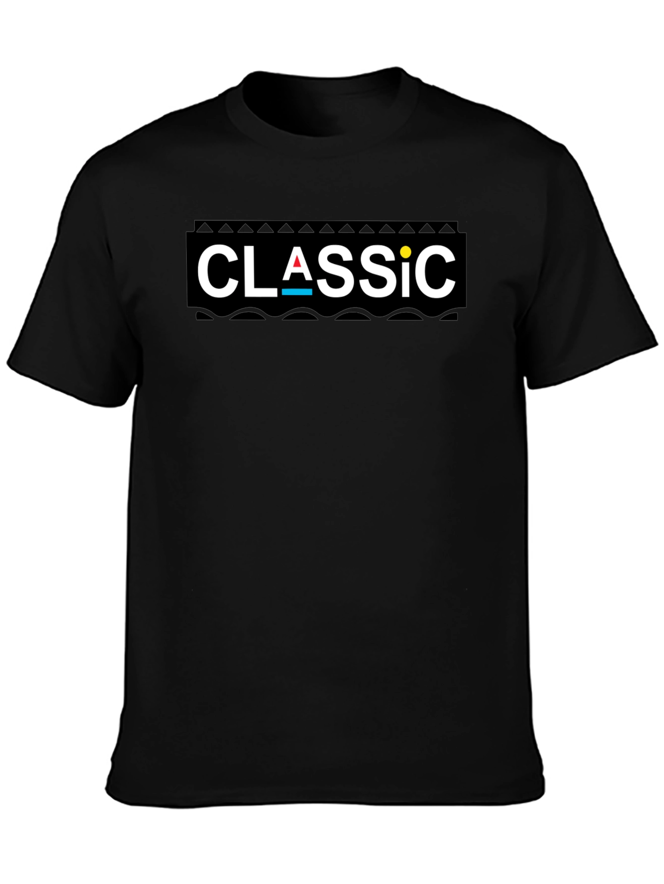 Classic Black Graphic Tee - Modern Style