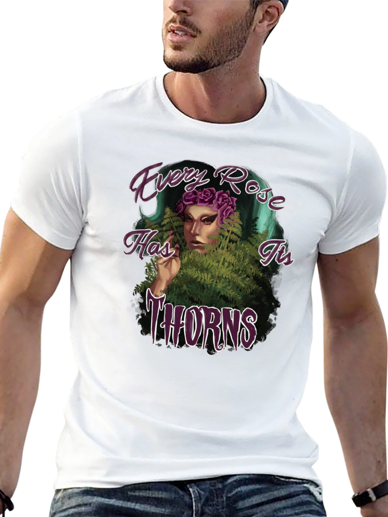 Every Rose Has Its Thorns Graphic T-Shirt