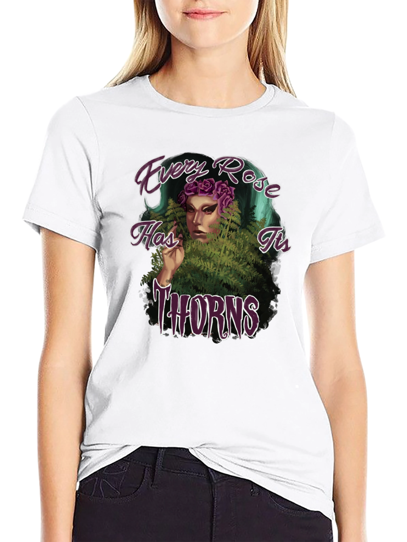 Every Rose Has Its Thorns Graphic T-Shirt