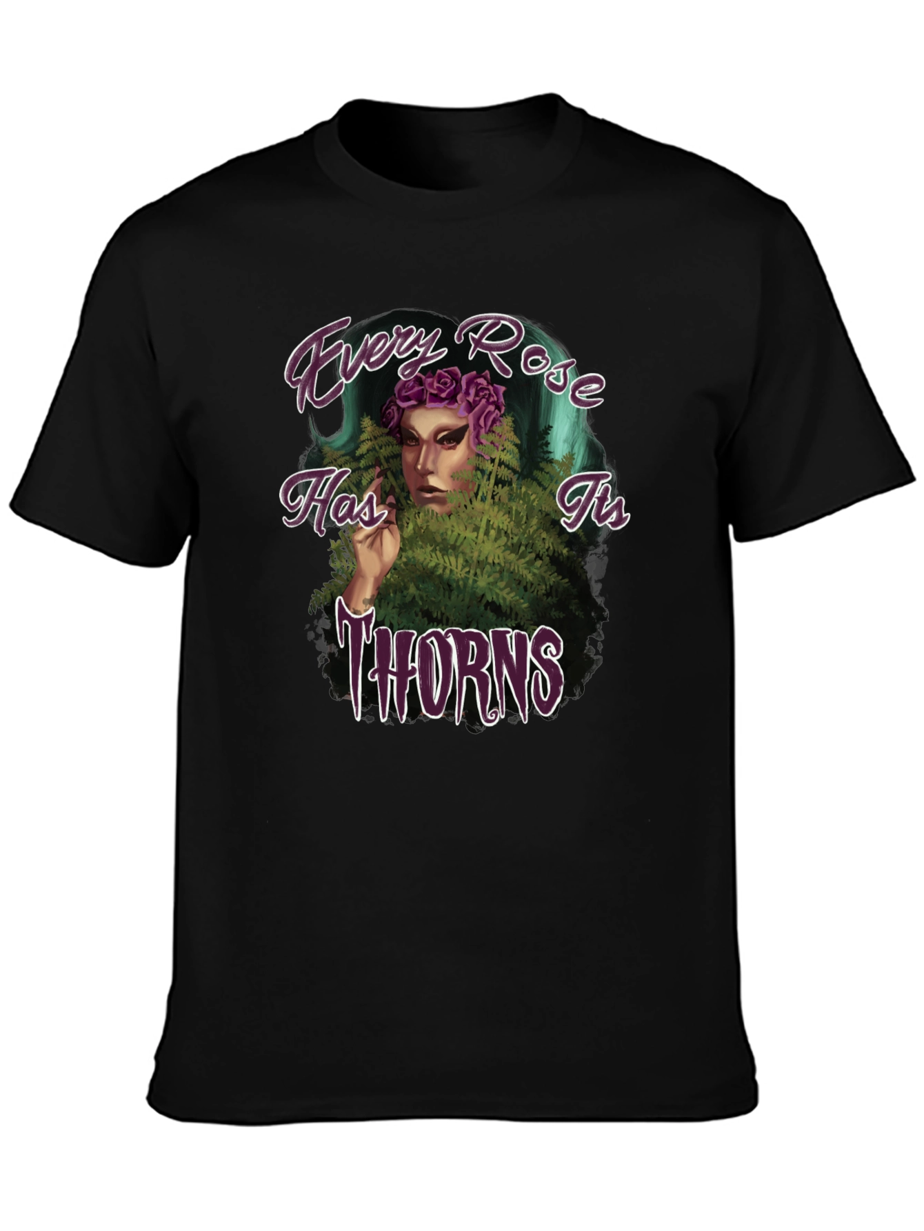 Every Rose Has Its Thorns Graphic T-Shirt