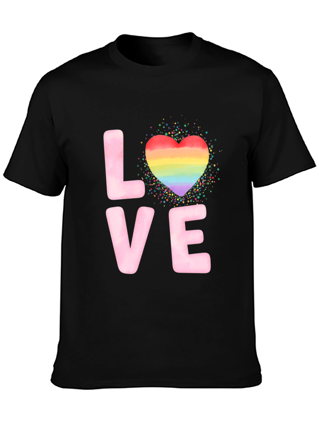 Love Heart LGBTQ+ Pride T-Shirt