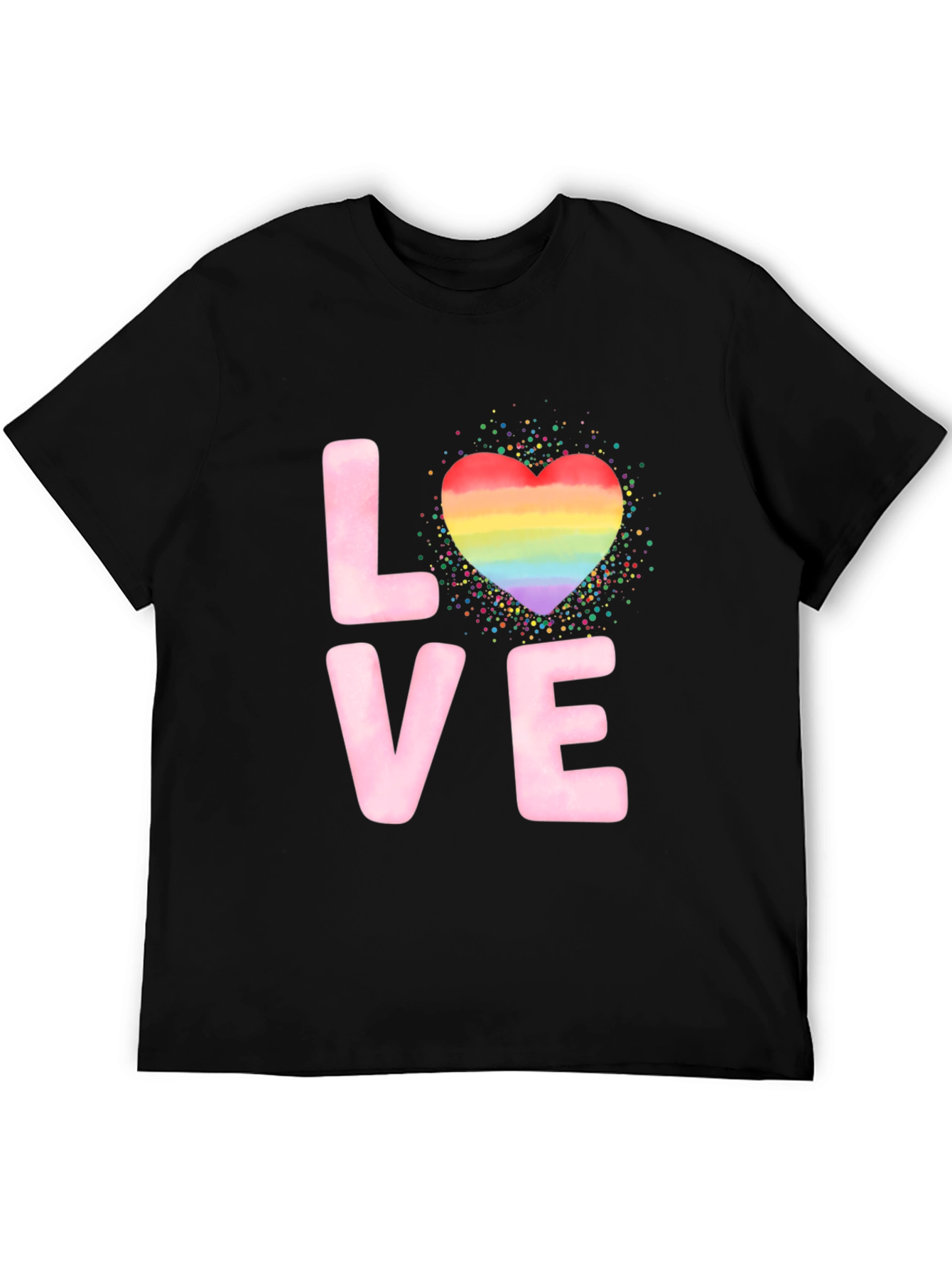 Love Heart LGBTQ+ Pride T-Shirt