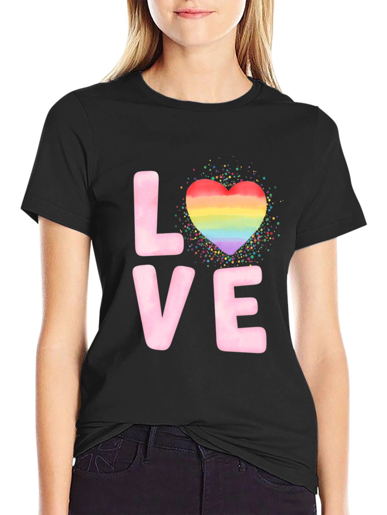 Love Heart LGBTQ+ Pride T-Shirt