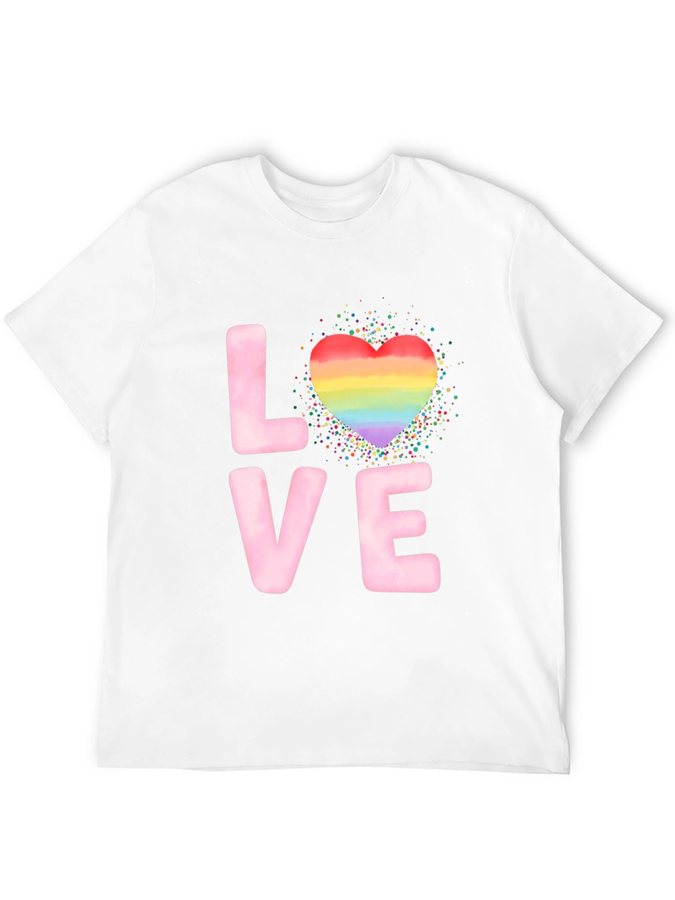 Love Heart LGBTQ+ Pride T-Shirt