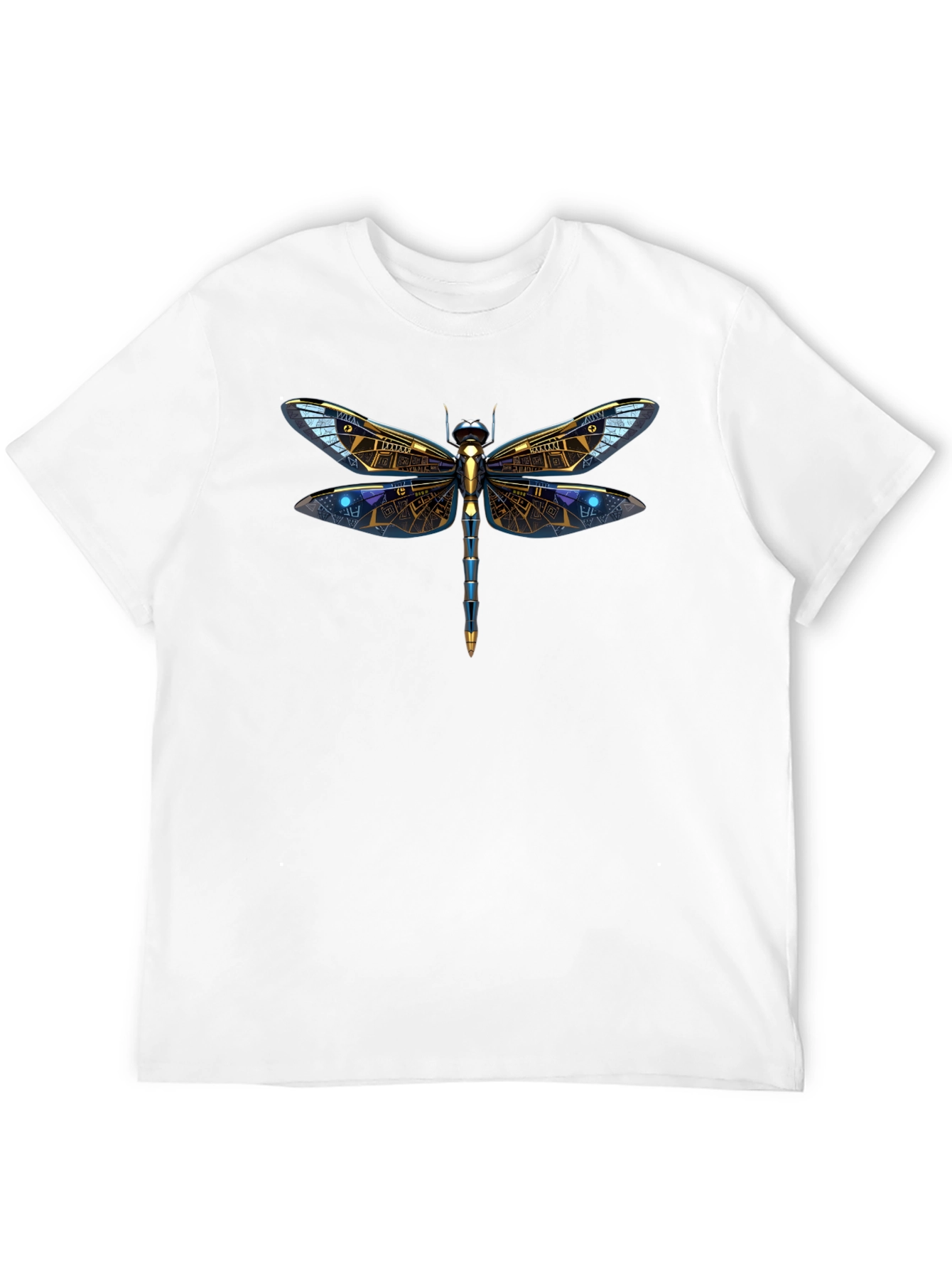 Dragonfly Graphic Tee - Mens Black T-Shirt